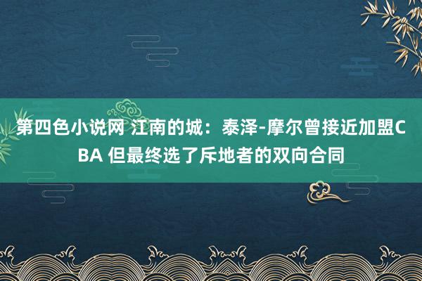 第四色小说网 江南的城：泰泽-摩尔曾接近加盟CBA 但最终选了斥地者的双向合同