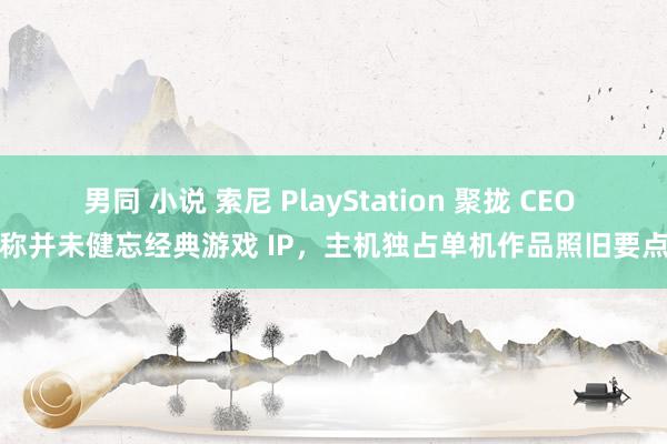 男同 小说 索尼 PlayStation 聚拢 CEO 称并未健忘经典游戏 IP，主机独占单机作品照旧要点
