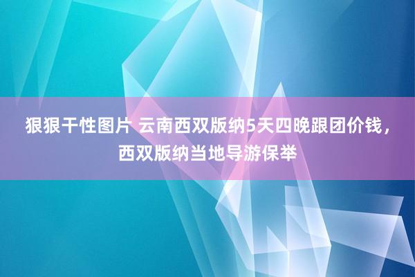 狠狠干性图片 云南西双版纳5天四晚跟团价钱，西双版纳当地导游保举