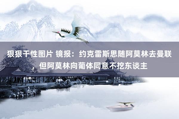 狠狠干性图片 镜报：约克雷斯思随阿莫林去曼联，但阿莫林向葡体同意不挖东谈主