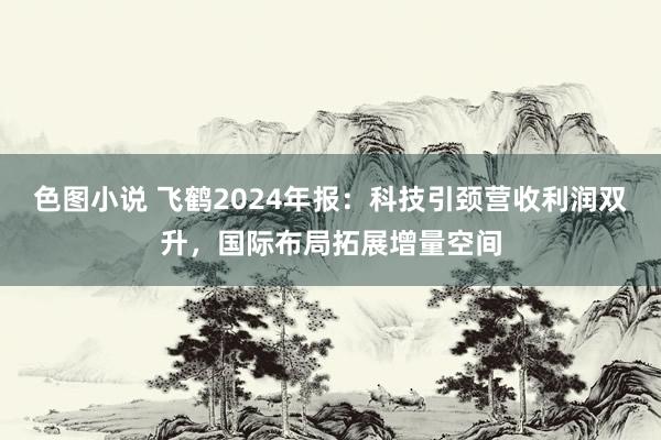 色图小说 飞鹤2024年报：科技引颈营收利润双升，国际布局拓展增量空间